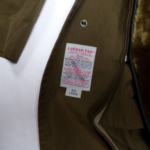 London Fog Trench Coat - Picture 3 of 10